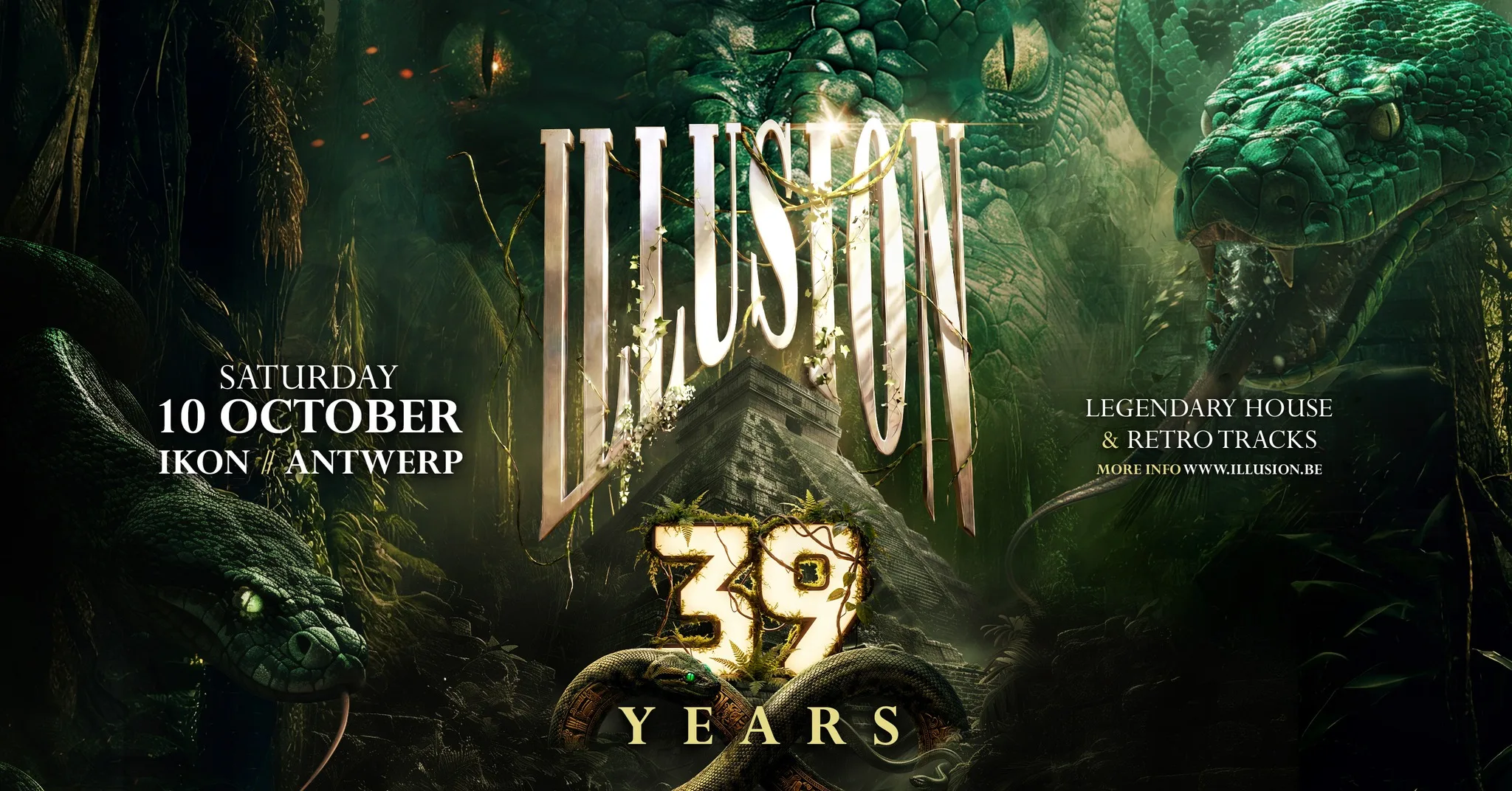 39 Years Illusion at Ikon Antwerp op Facebook