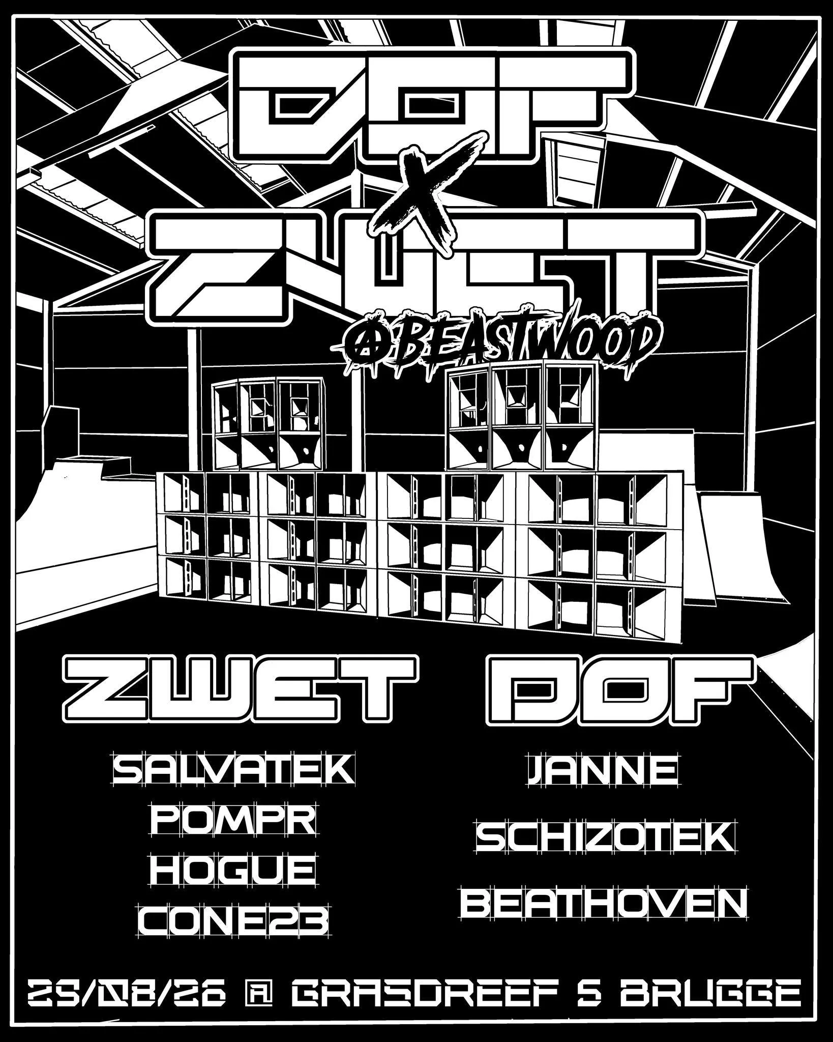 DOF X ZWET @ BEASTWOOD op Facebook