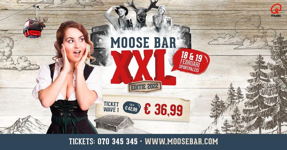 Qmusic presenteert Moose Bar XXL