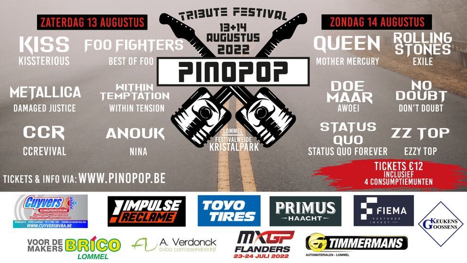 Pinopop Tributefestival Dag 2