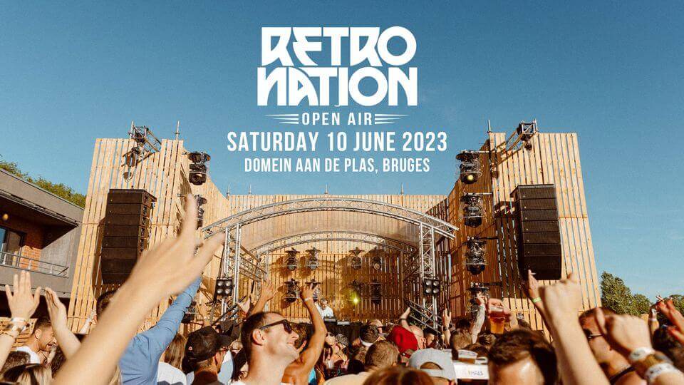 Retro Nation Open Air 2023 Festivals Belgie