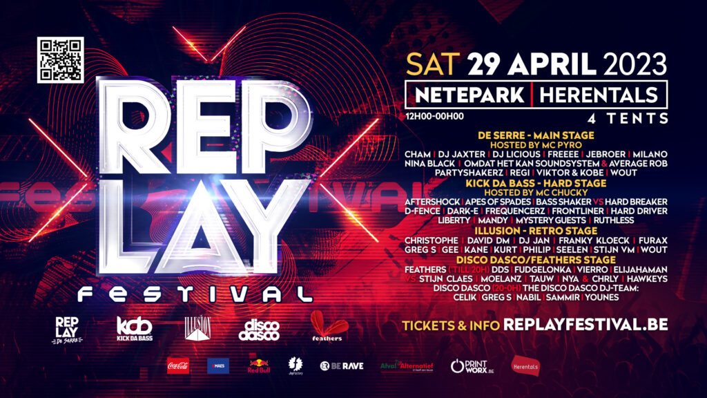 Replay Festival 2023 Festivals Belgie